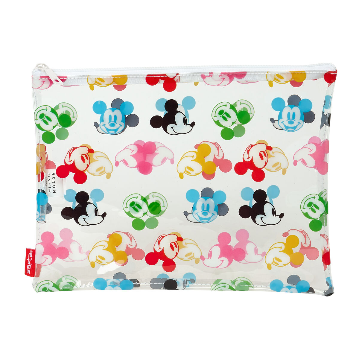 Neceser Infantil Mickey Mouse Clubhouse Beach Multicolor Transparente